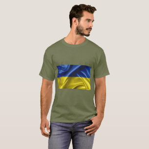 Ucrânia Flag Colors T-Shirt