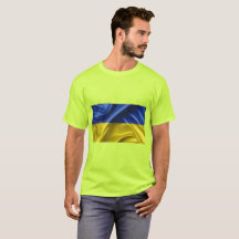 Ucrânia Flag Colors T-Shirt