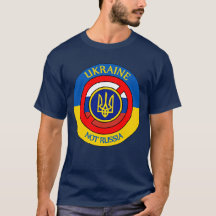 Ucrânia - Não Rússia T-Shirt