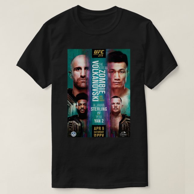 ufc273 Camisa T clássica (Frente do Design)