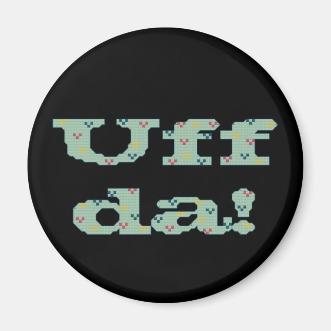 Uff da! Íman (Frente)