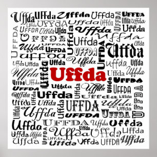 Uffda Poster Print