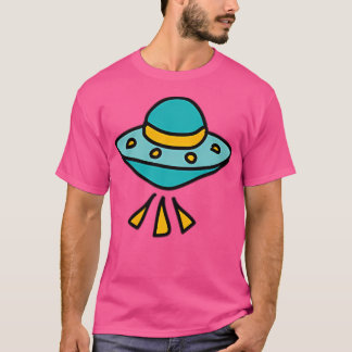 Ufo alienígena Camisa Ufo Alienígena Presente Alie