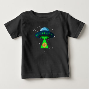UFO Pizza Pegar T-Shirt