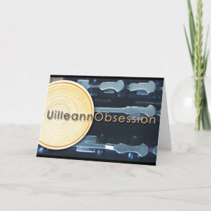 UilleannObsession.com Cartão de Saudação