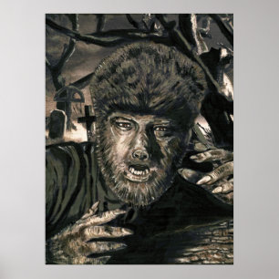 Uivo no poster da lua