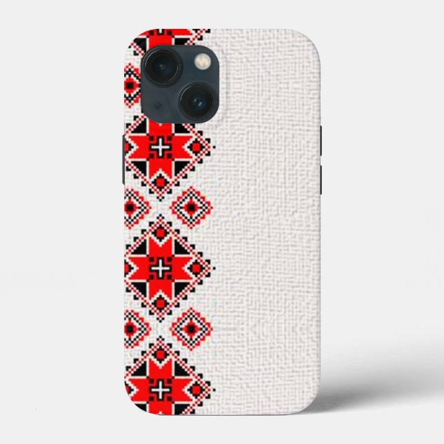 Ukrainian embroidery Case-Mate iPhone case (Verso)