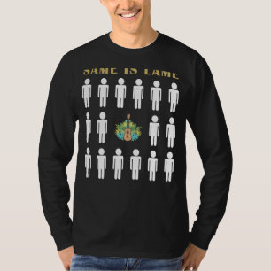 Ukuleles Igual é Camiseta Lame - Escória na Música