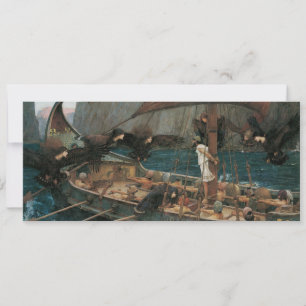 Ulisses e as Sirenes por JW Waterhouse