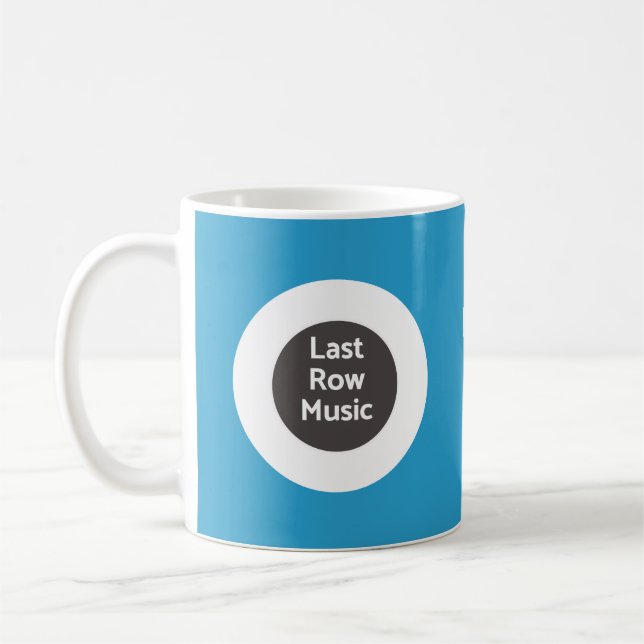 Última caneca de café da música da fileira (Esquerda)