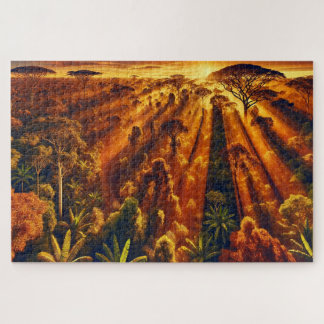 "Última Luz na Selva" - Quebra-cabeça de Varsóvia