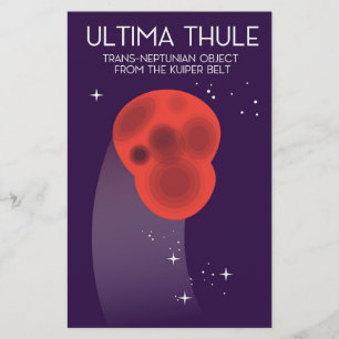 Ultima Tule Keiper Belt Arte espacial