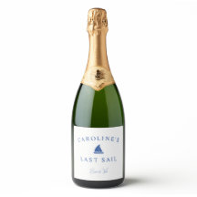 Última Vela Antes do Rótulo do Vinho Espumante