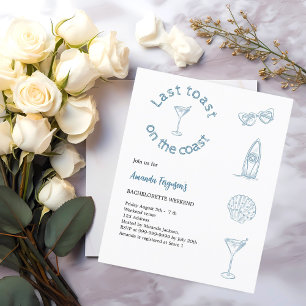 Último convite de fim de semana de despedida de so