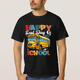 Último dia de camisa da escola para motoristas de 