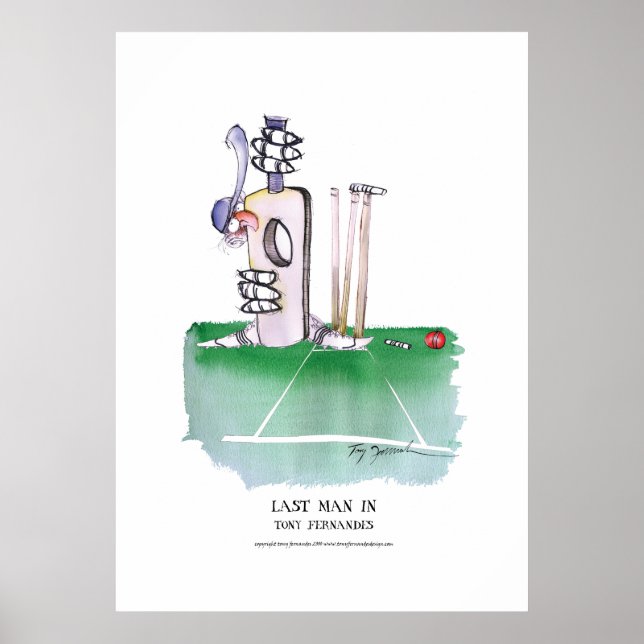 último homem em, tony fernandes poster (Frente)