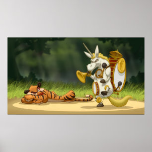 Último poster do unicórnio