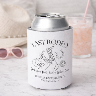 Último Rodeio da Solteirona Porta-Latas Vaca de