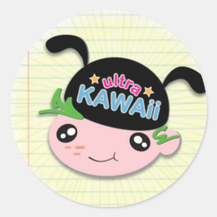Ultra Kawaii - etiqueta do menino