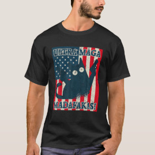 Ultra Maga Madafakas Cats Tops Verão Vestidos