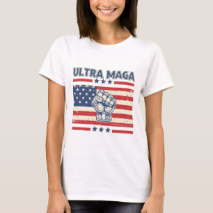 Ultra MAGA T-Shirt - Donald Trump Patriótico