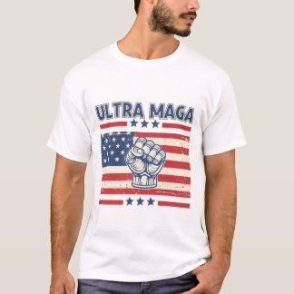 Ultra MAGA T-Shirt - Donald Trump Patriótico