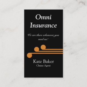 Ultramodern Professional Cartão de visita, Laranja