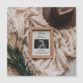 Ultrasom Boho - anúncio de gravidez