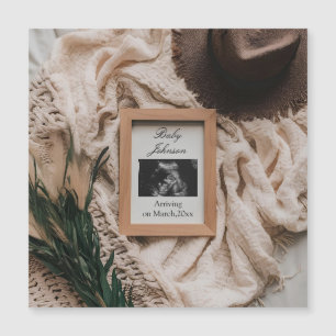 Ultrasom Boho - anúncio de gravidez