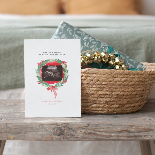 Ultrasound Photo Watercolor Truck Merry Christmas (Criador carregado)