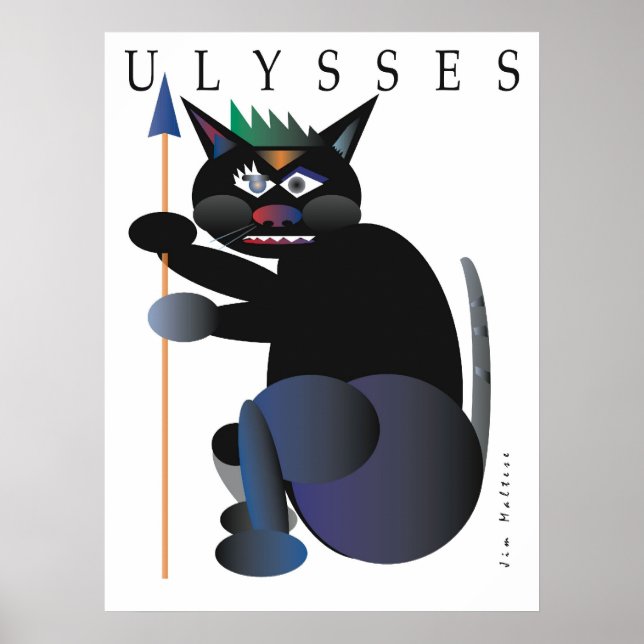 ULYSSES CAT POSTER DE JIM MALTESE (Frente)