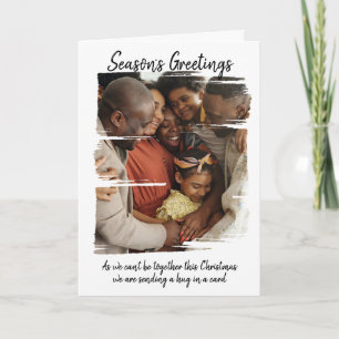 Um Abraço Num Cartão De Natal De 2020