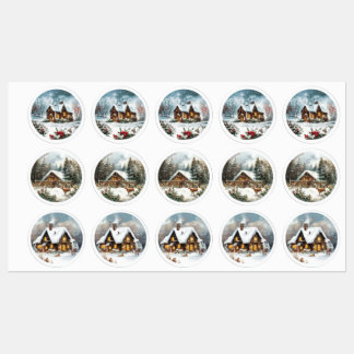 Um adesivo confortável que faz você sentir o Natal