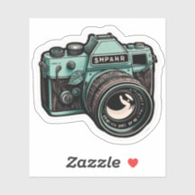 Um adesivo de câmara bonito, de alta qualidade que