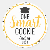 Um adesivo de graduação Smart Cookie