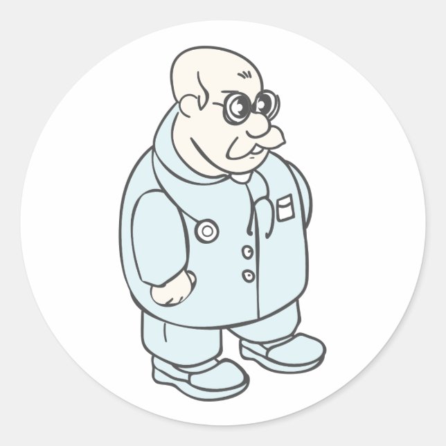 Um adesivo médico. (Frente)