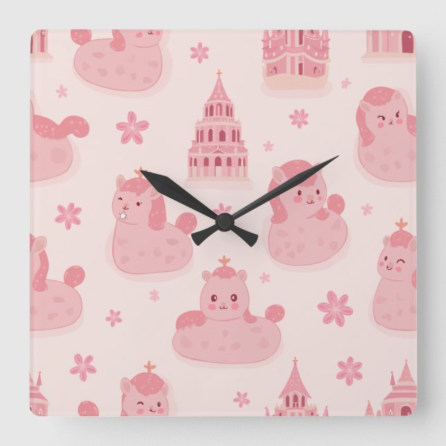 um adorável relógio mensal (Frente)