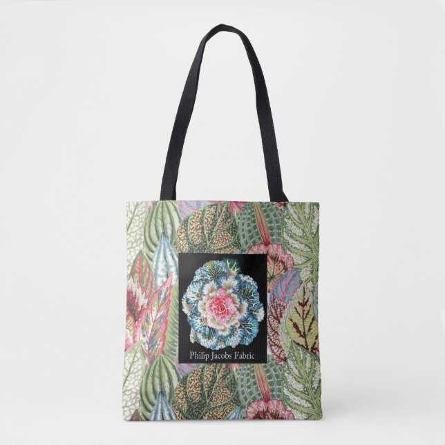 Um Adorável Tecido Philip Jacobs Coleus Tote Bag (Frente)