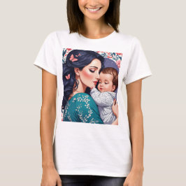 Um amor materno não conhece limites de T-Shirt