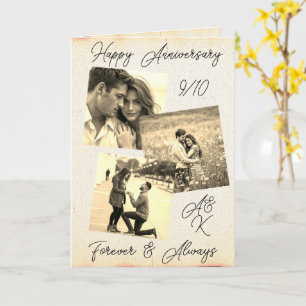 Um Aniversário de Casamento de Modelo de Foto Sepi