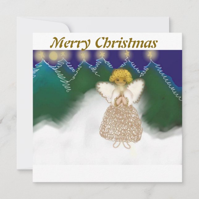 Um anjo com luz (Frente)