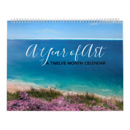 Um ano de calendário artístico da arte digital ori