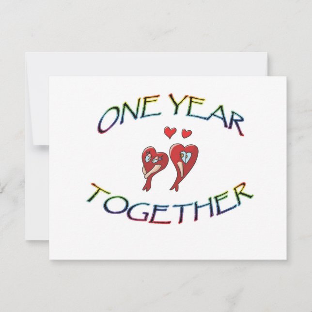 UM ANO JUNTOS (Frente)