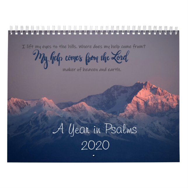Um Ano no Calendário Salms (Capa)