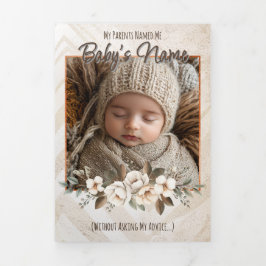 Um Anúncio de Nascimento Delicado e Humoroso - Neu