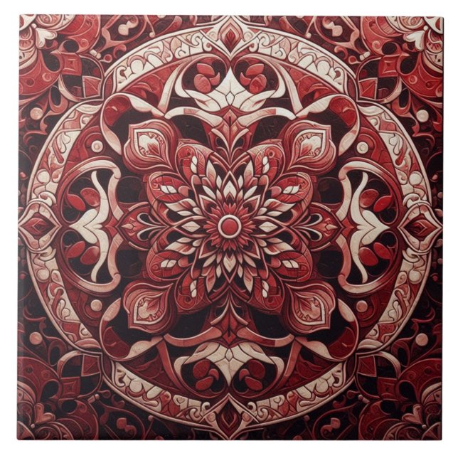 Um Azulejo Eterno de Paixão e Opulência (Frente)