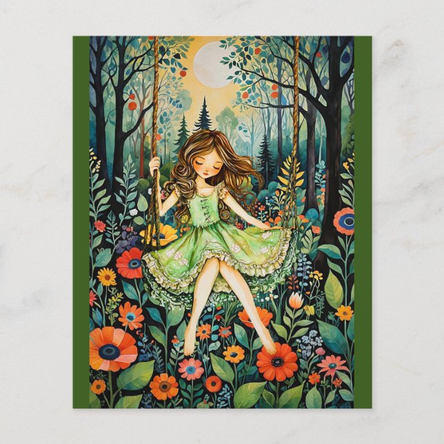 Um balanço na natureza persegue os Blues (Frente)