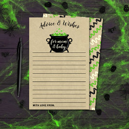 Um Bebê Doce Está Fazendo Chá de fraldas De Hallow