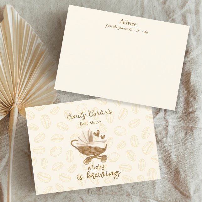 Um Bebê está preparando o cartão de conselho de ca (Criador carregado)