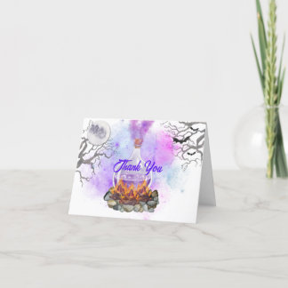 Um bebê está se preparando - Obrigado Cartões